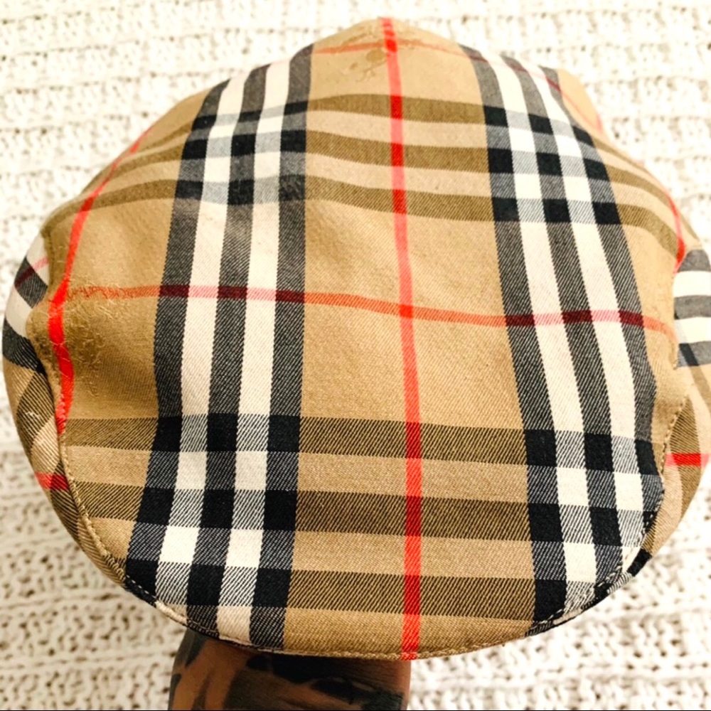Burberry Check Vintange Newsboy Hat